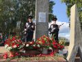 Возложение цветов у памятника «Первопроходцам Севера»